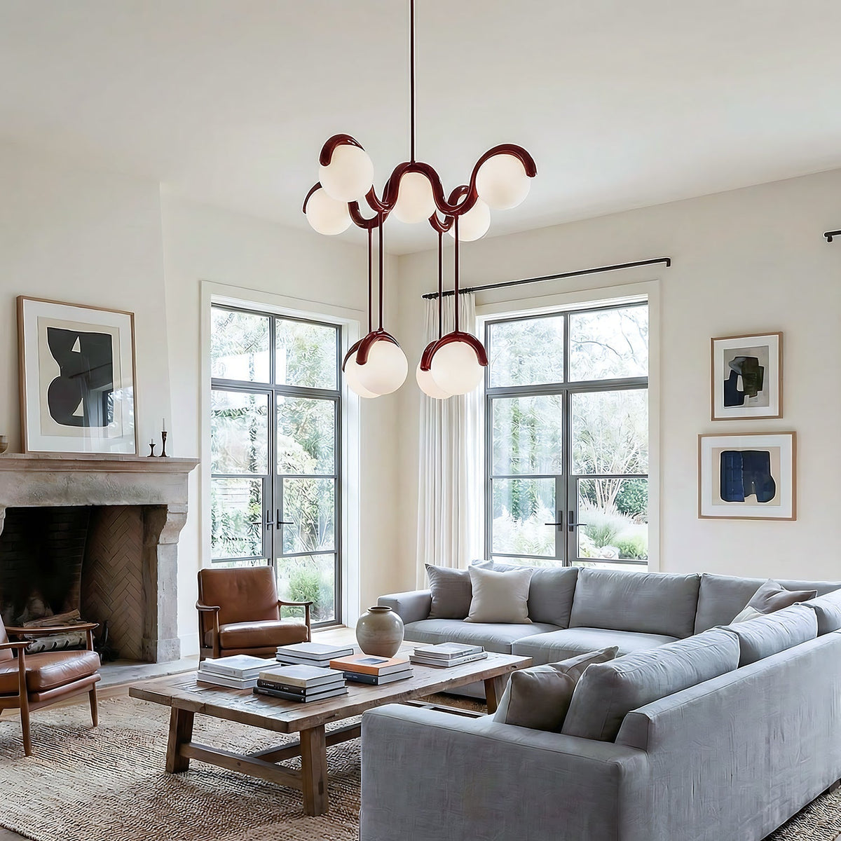 Lenox Clarke Chandelier for Dining Room by AUVIELIGHT