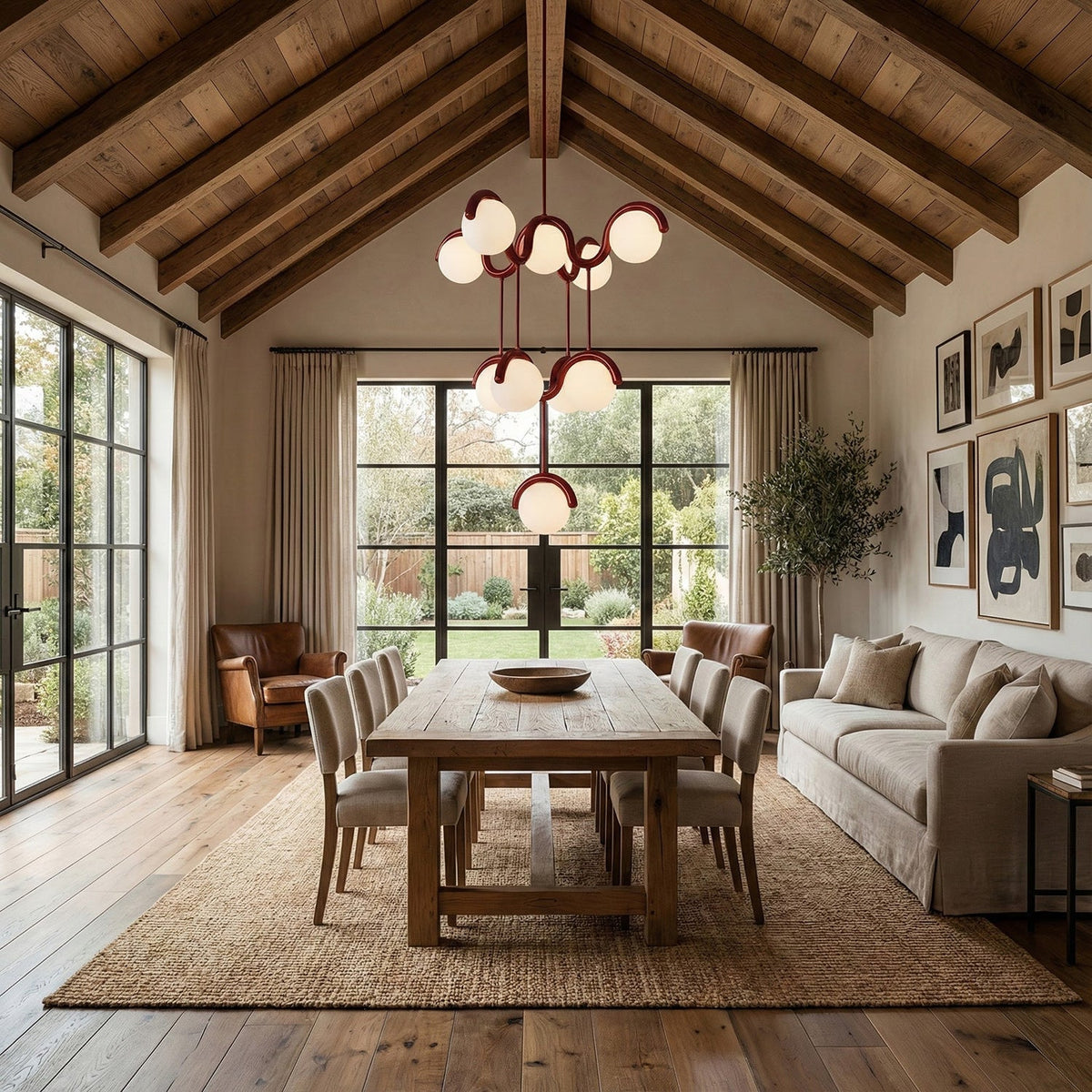 Lenox Clarke Chandelier for Dining Room by AUVIELIGHT
