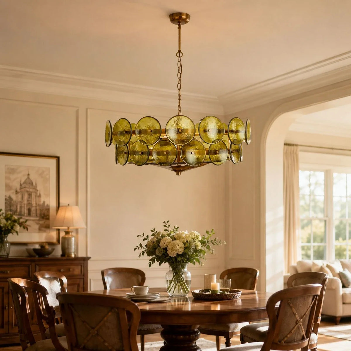 Lorenzo Chandelier for Dining Room by AUVIELIGHT
