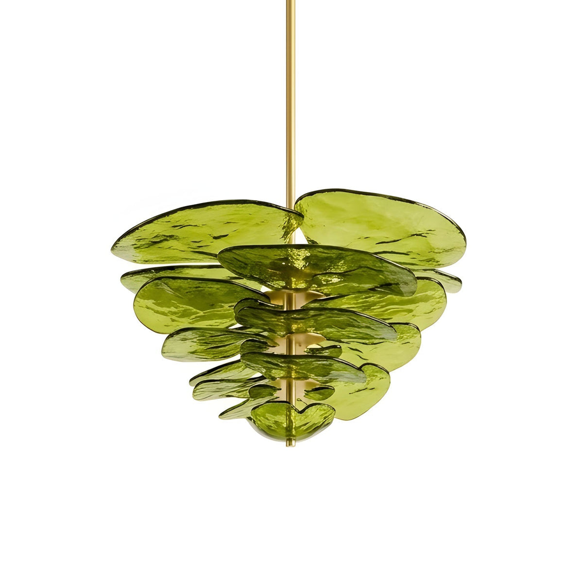 Lotus Leaf Chandelier for Dining Room by AUVIELIGHT
