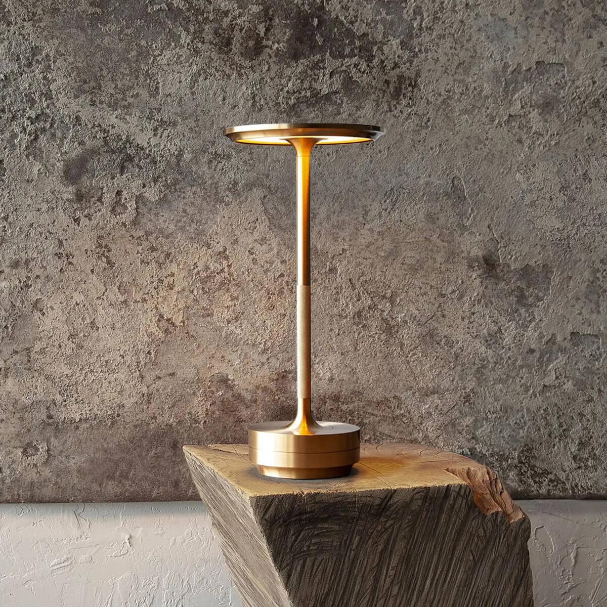 Turn Craft Table Lamp for Living Room by AUVIELIGHT