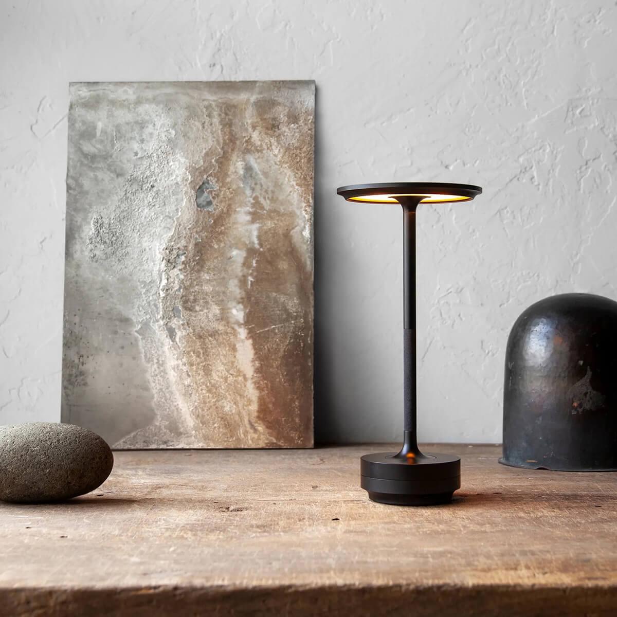 Turn Craft Table Lamp for Living Room by AUVIELIGHT