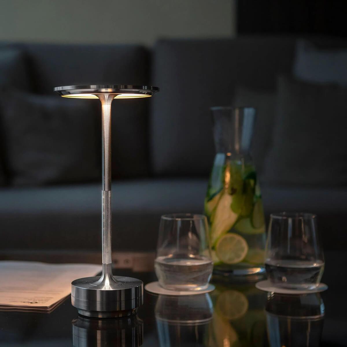 Turn Craft Table Lamp for Living Room by AUVIELIGHT
