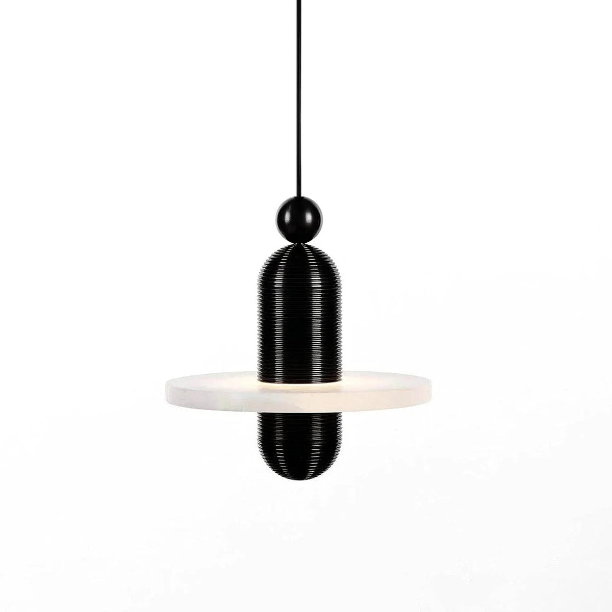 Comet Pendant Light in alabaster for Kitchen Island by AUVIELIGHT