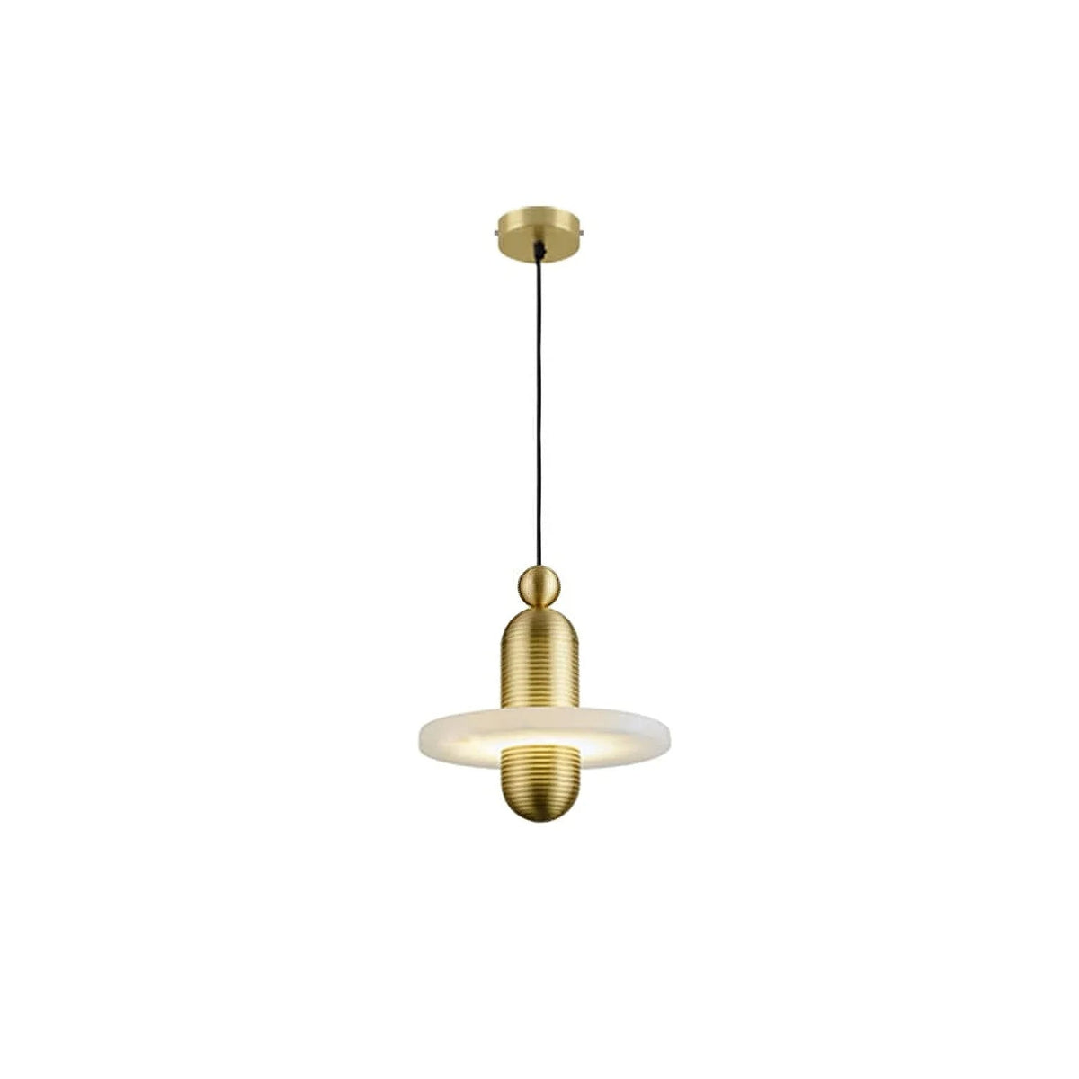 Comet Pendant Light in alabaster for Kitchen Island by AUVIELIGHT