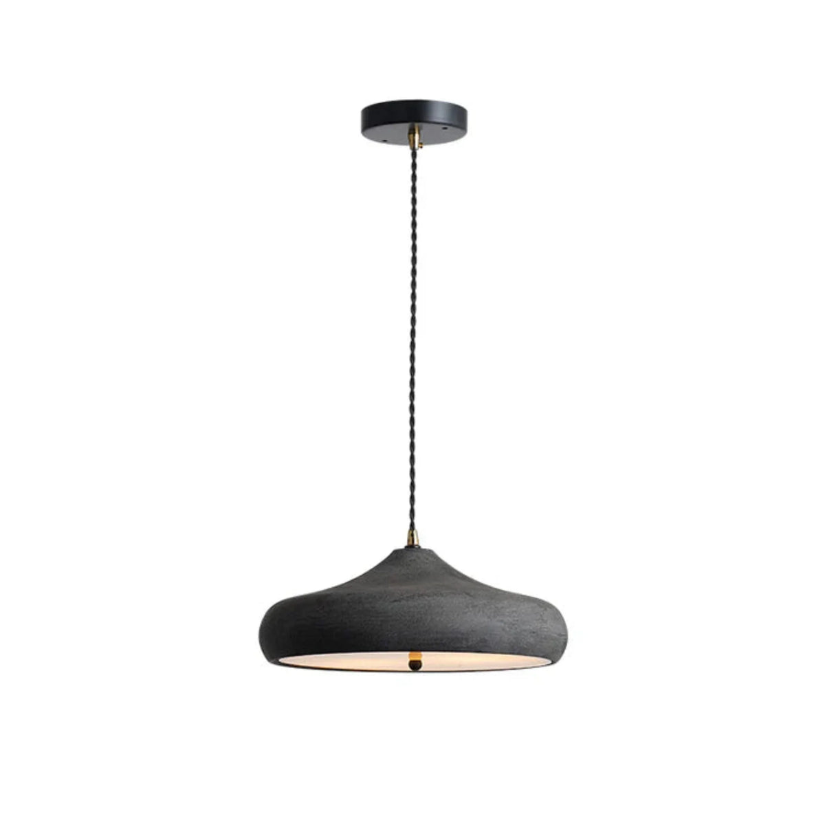 Matte Charcoal Pendant Light for Kitchen Island by AUVIELIGHT