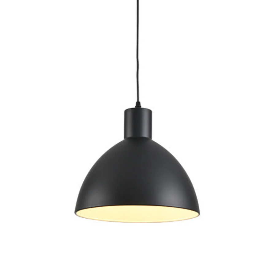 Matte Dome Pendant Light in metal for Kitchen Island by AUVIELIGHT
