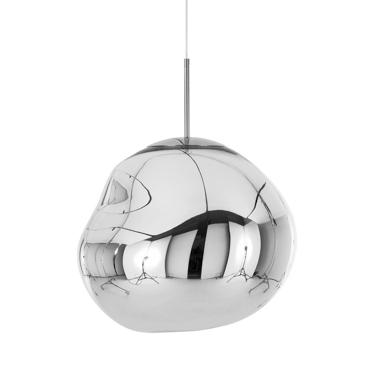 Melt Pendant Light for Kitchen Island by AUVIELIGHT, Dia 18cm / ∅ 7″ / Silver and 3 other sizes
