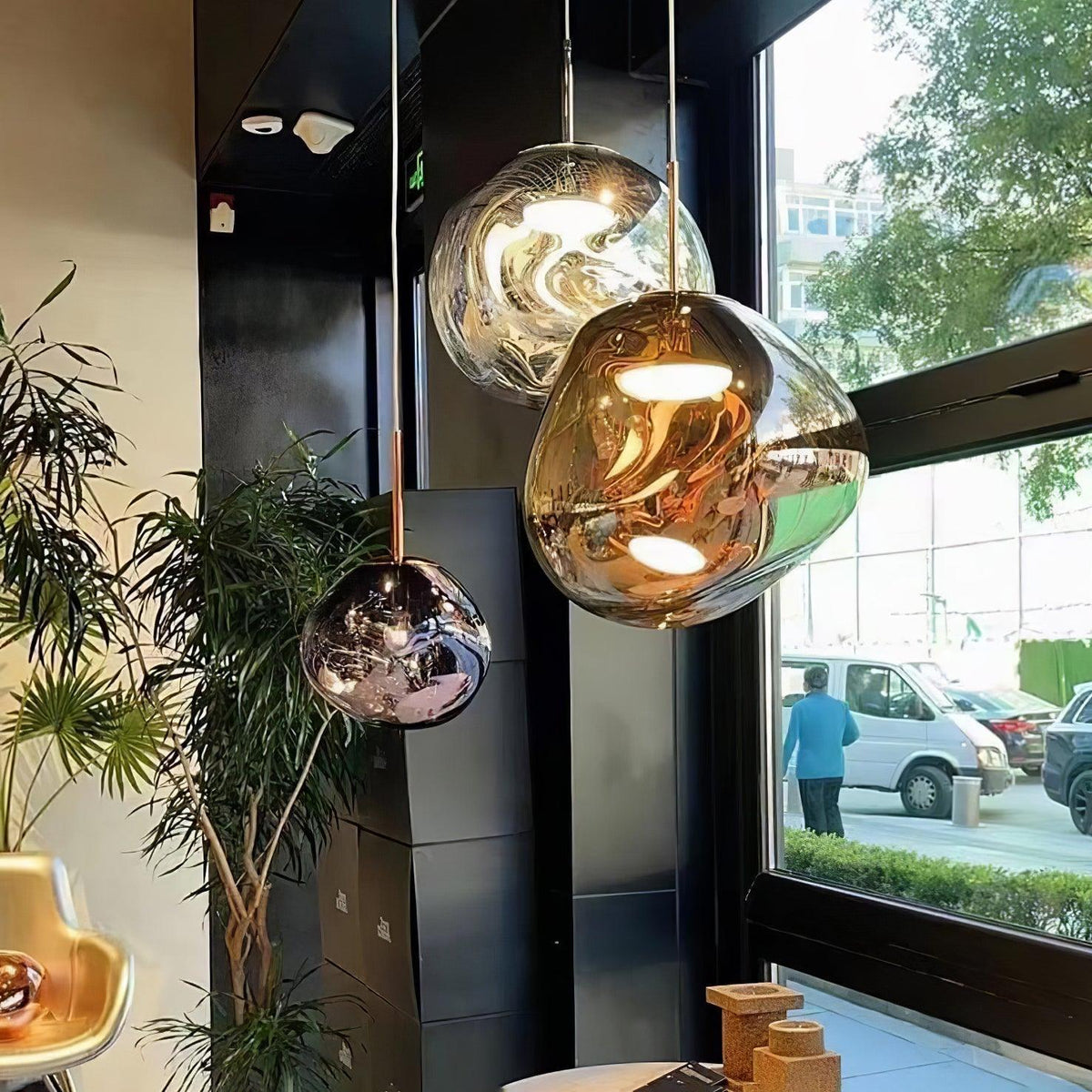 Melt Pendant Light for Kitchen Island by AUVIELIGHT