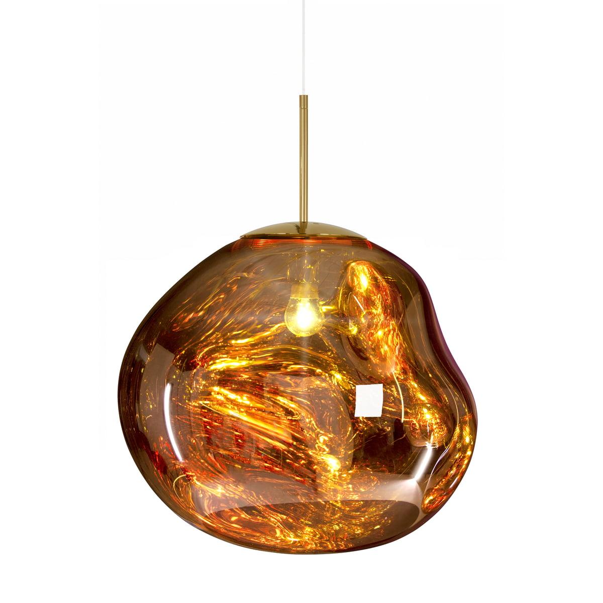 Melt Pendant Light for Kitchen Island by AUVIELIGHT, Dia 18cm / ∅ 7″ / Gold and 3 other sizes