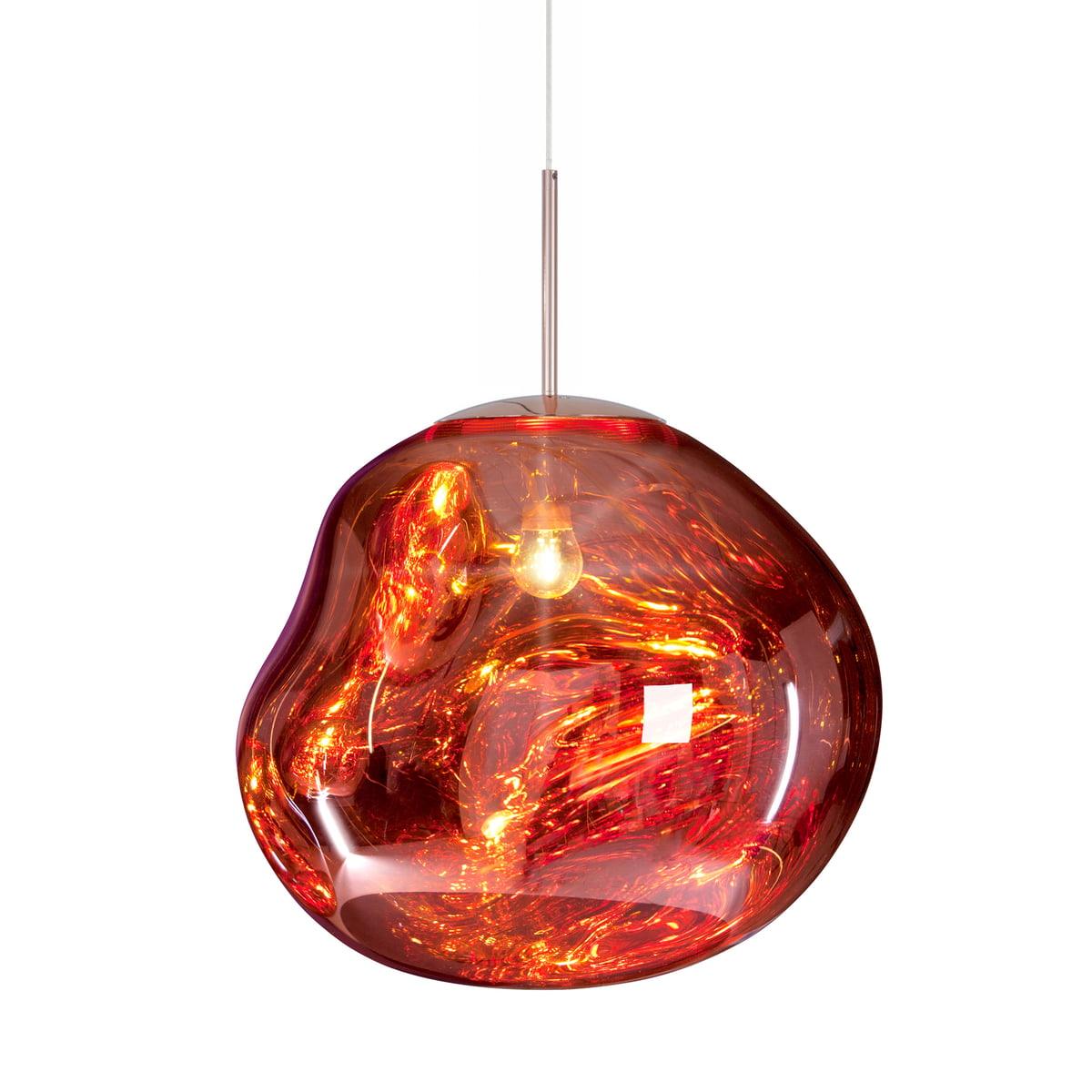 Melt Pendant Light for Kitchen Island by AUVIELIGHT, Dia 18cm / ∅ 7″ / Rose gold and 3 other sizes