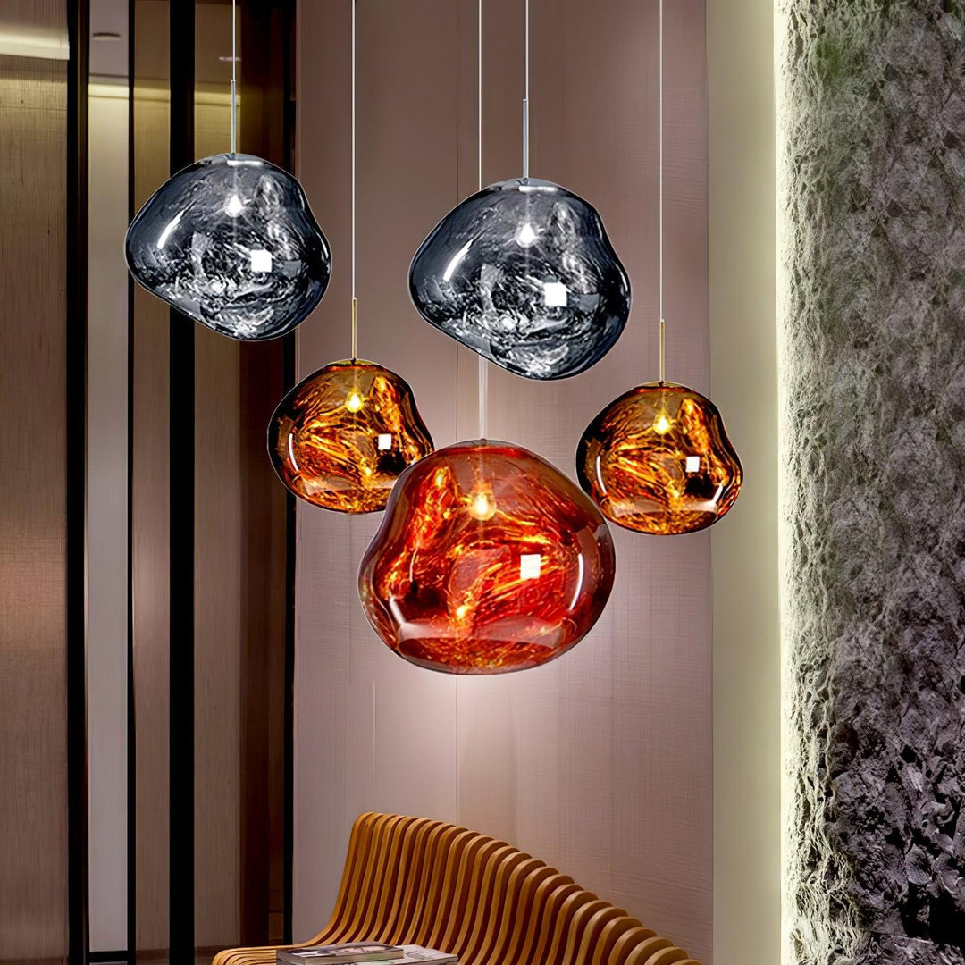 Melt Pendant Light for Kitchen Island by AUVIELIGHT