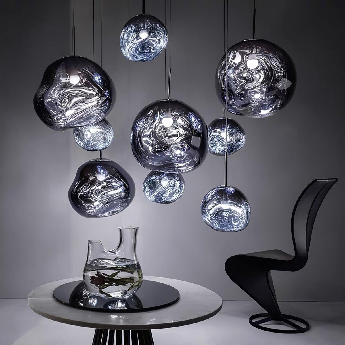 Melt Pendant Light for Kitchen Island by AUVIELIGHT