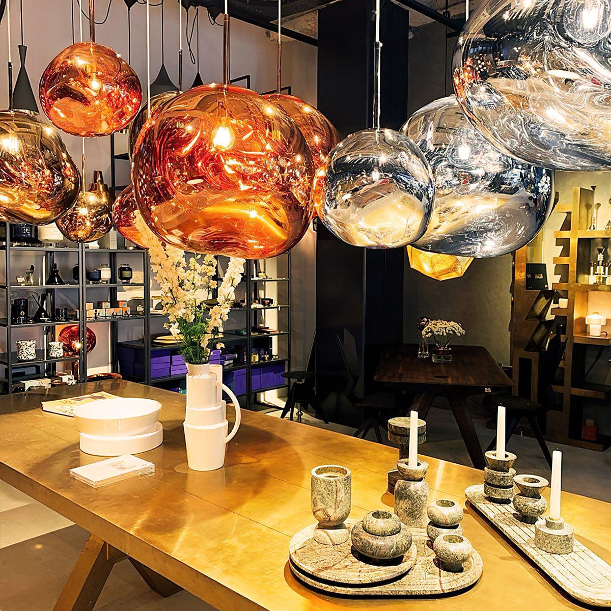 Melt Pendant Light for Kitchen Island by AUVIELIGHT