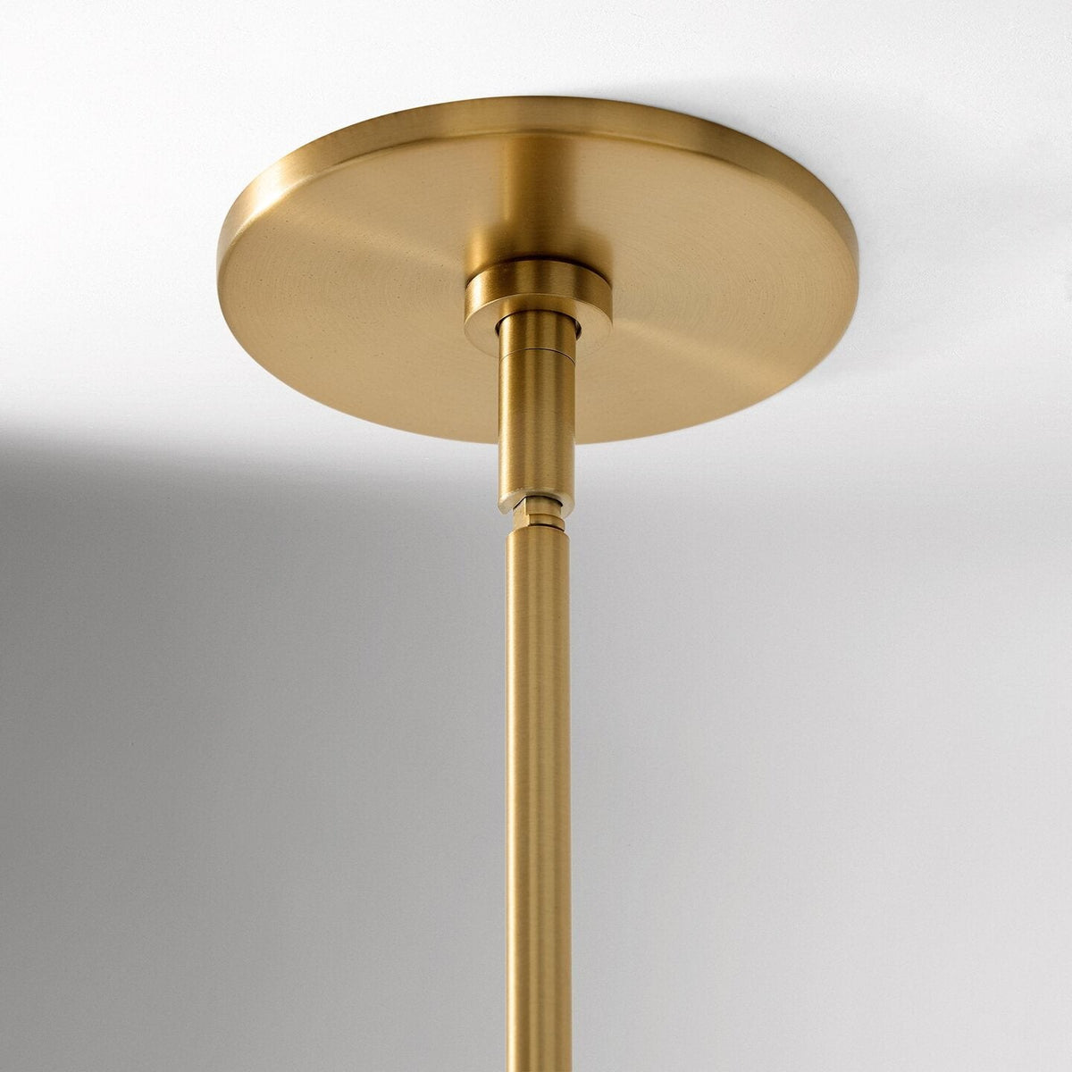 Merivale Linear Pendant Light in linen for Kitchen Island by AUVIELIGHT