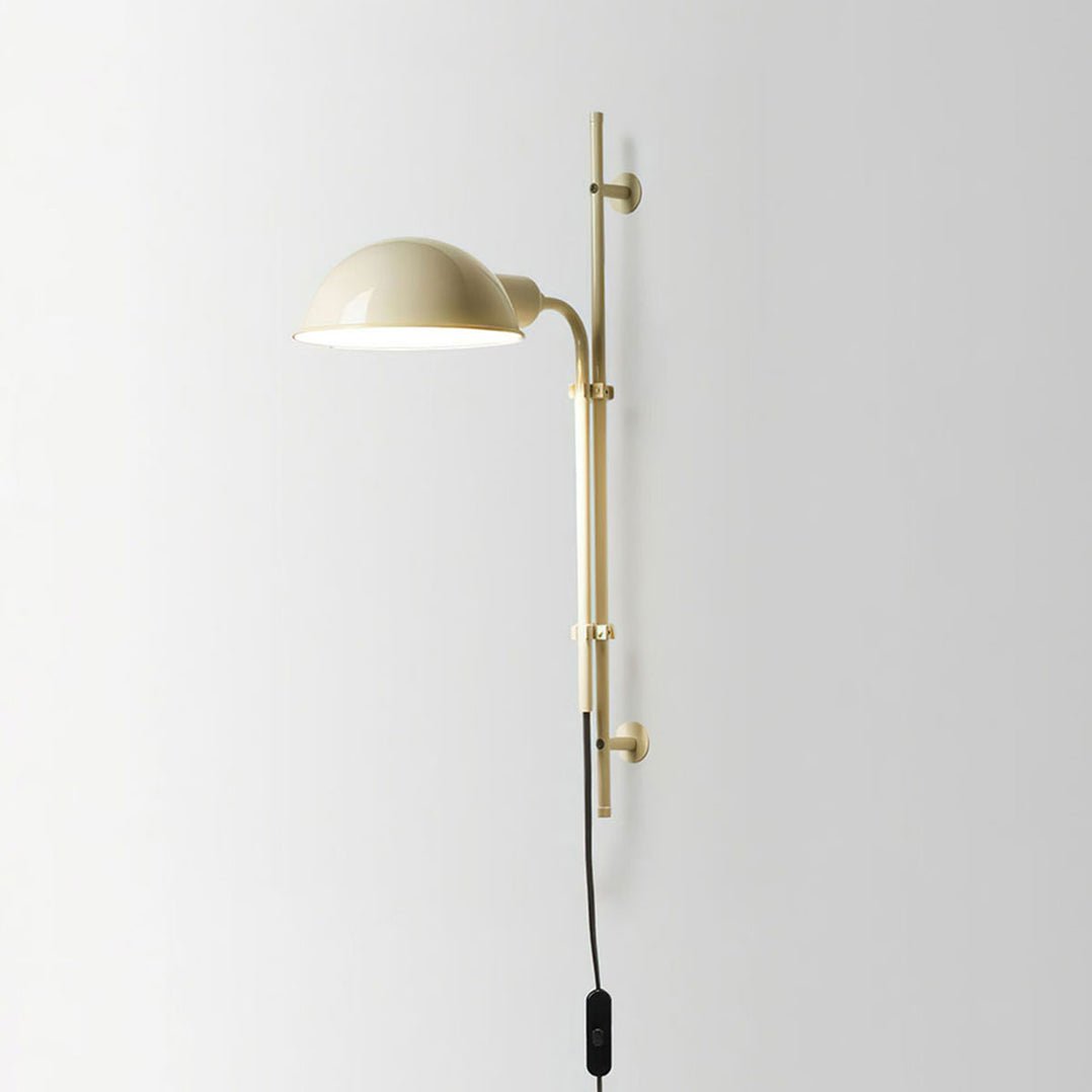 Modern Wall Sconce in metal for Hallway by AUVIELIGHT, ∅ 11.8"x H 19.3" / White / AU Plug and 3 other sizes