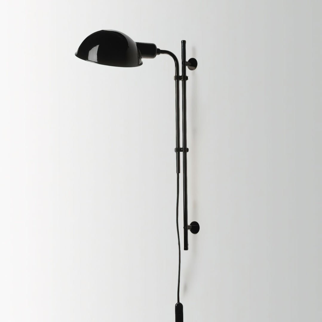 Modern Wall Sconce in metal for Hallway by AUVIELIGHT, ∅ 11.8"x H 19.3" / Black / AU Plug and 3 other sizes