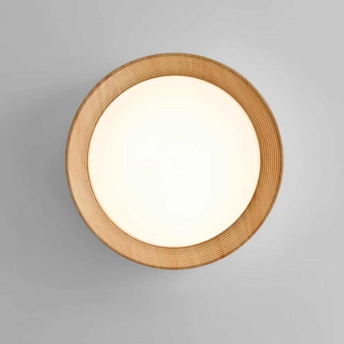 Ring Flush Mount in acrylic for Low Ceilings by AUVIELIGHT