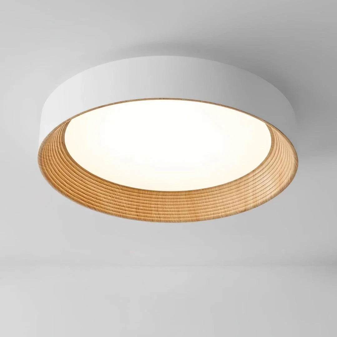 Ring Flush Mount in acrylic for Low Ceilings by AUVIELIGHT