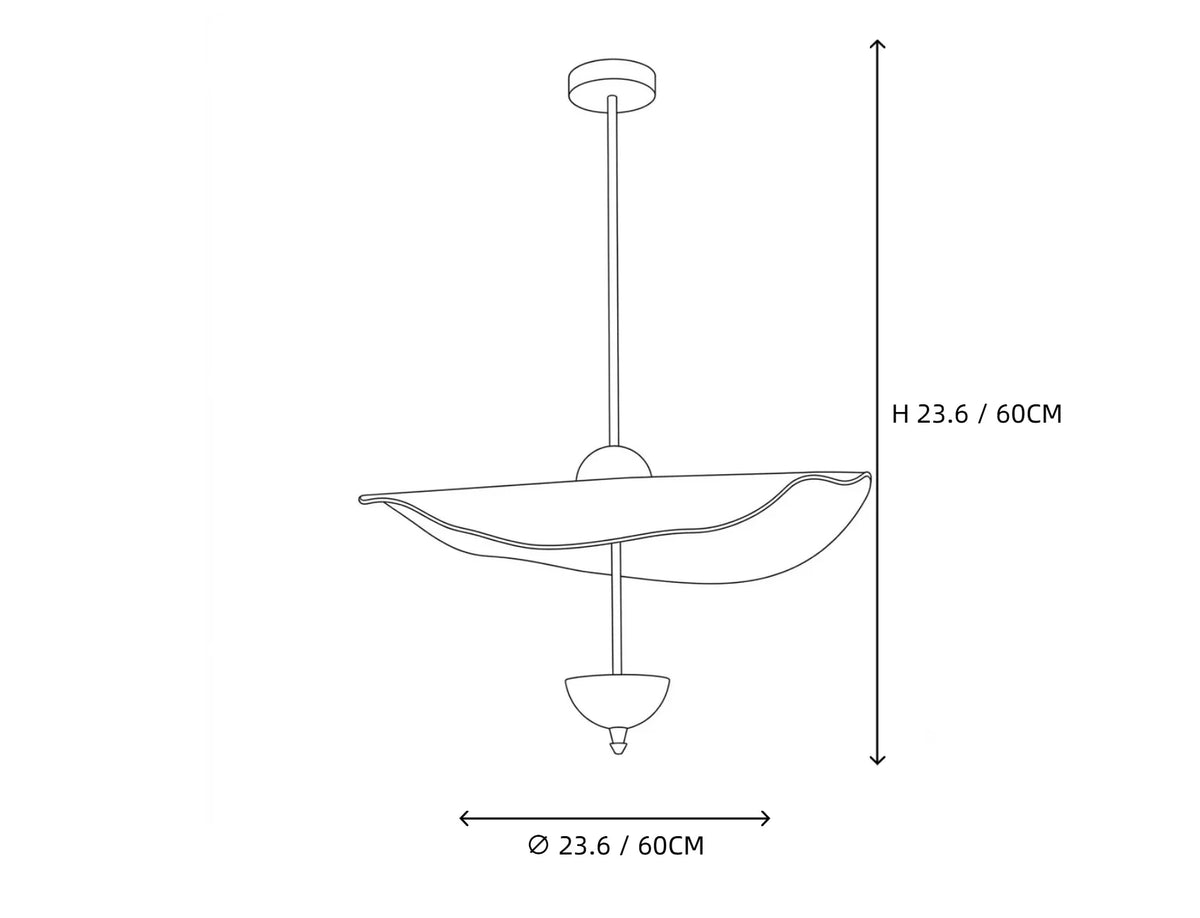 Tiered Pendant Light in acrylic for Kitchen Island by AUVIELIGHT