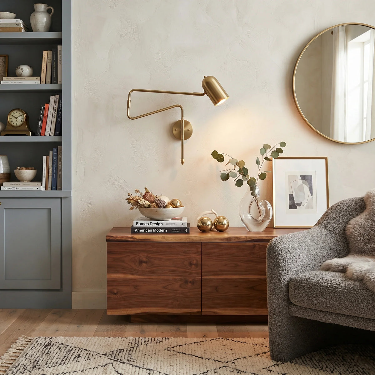 Modern Wall Sconce in metal for Hallway by AUVIELIGHT