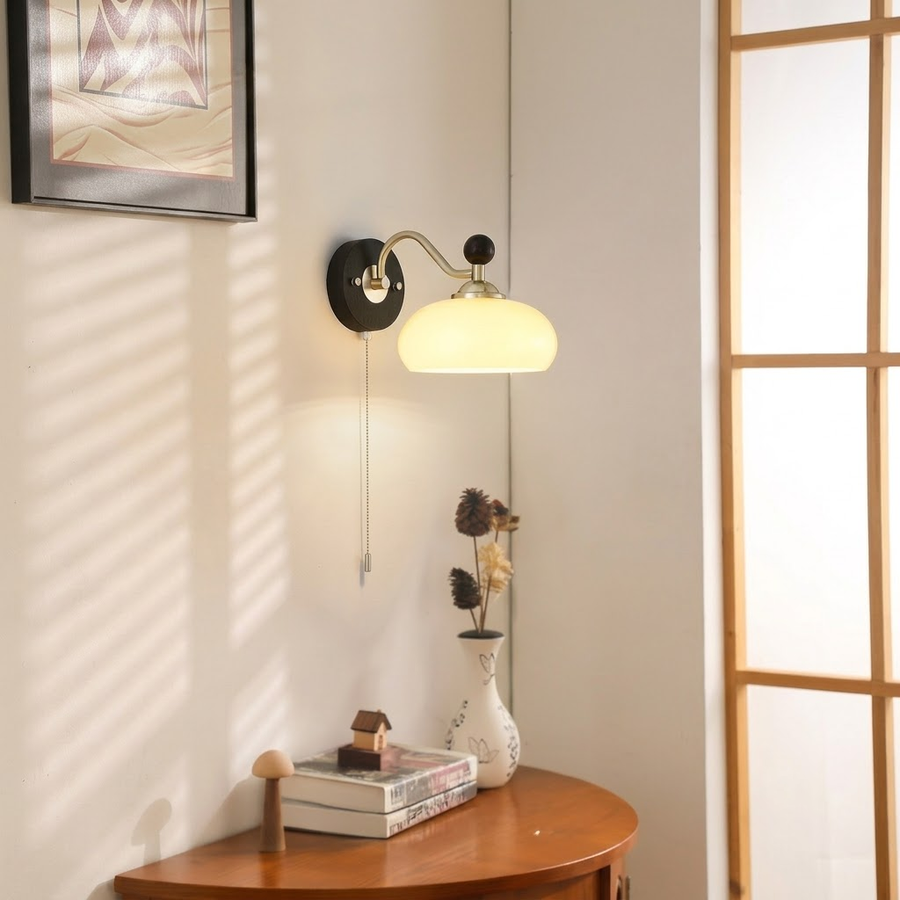 Modern Wall Sconce in glass for Hallway by AUVIELIGHT