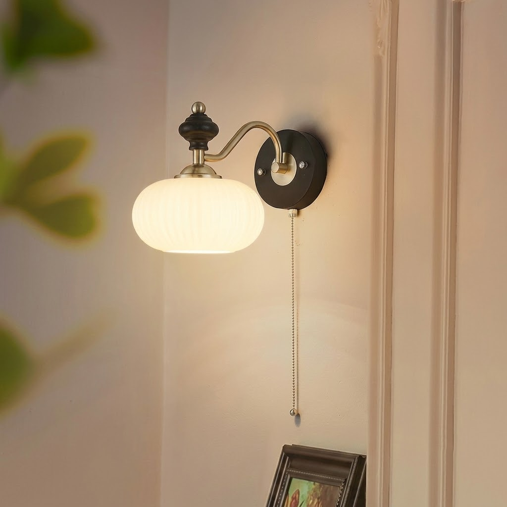 Modern Wall Sconce in glass for Hallway by AUVIELIGHT