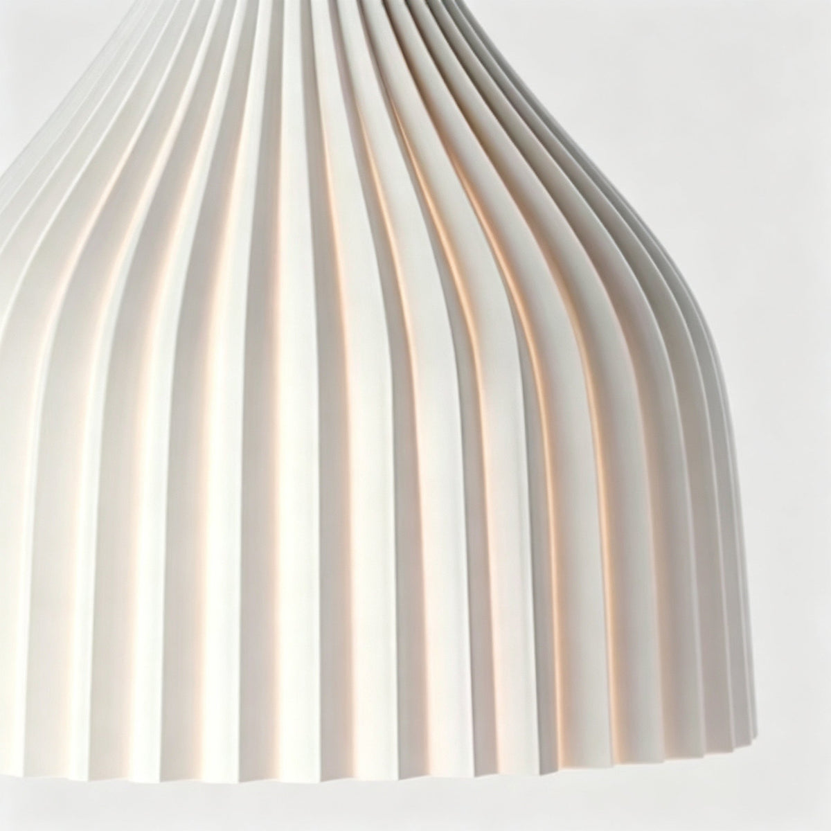 Plastic Ribbed Wall Sconce in metal for Hallway by AUVIELIGHT