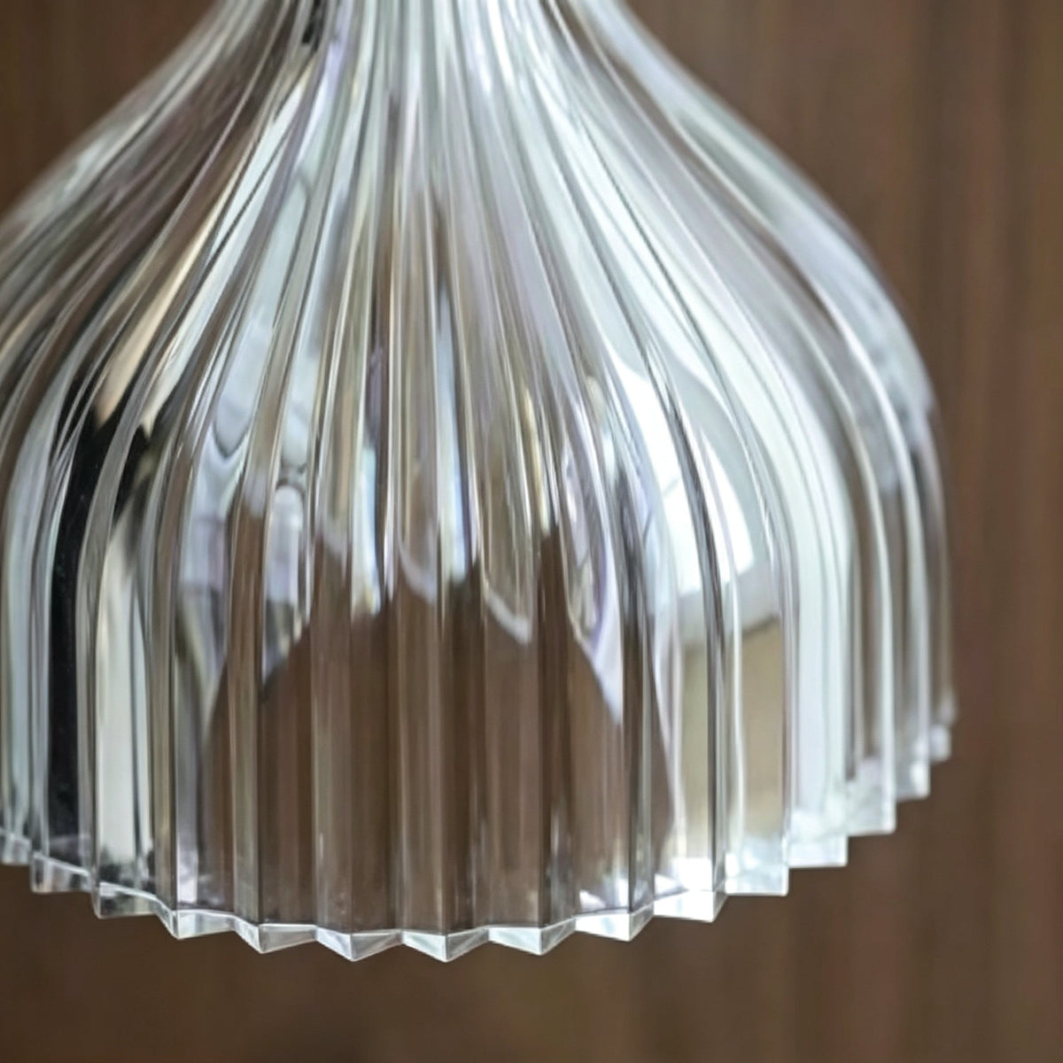 Plastic Ribbed Wall Sconce in metal for Hallway by AUVIELIGHT