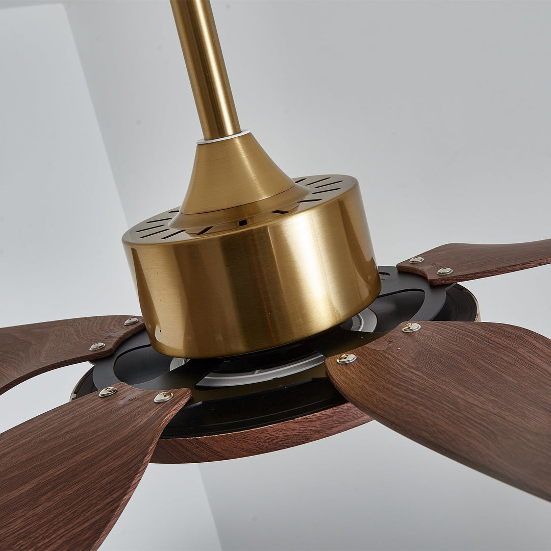 ABS Ceiling Fan Light in metal for Living Room by AUVIELIGHT