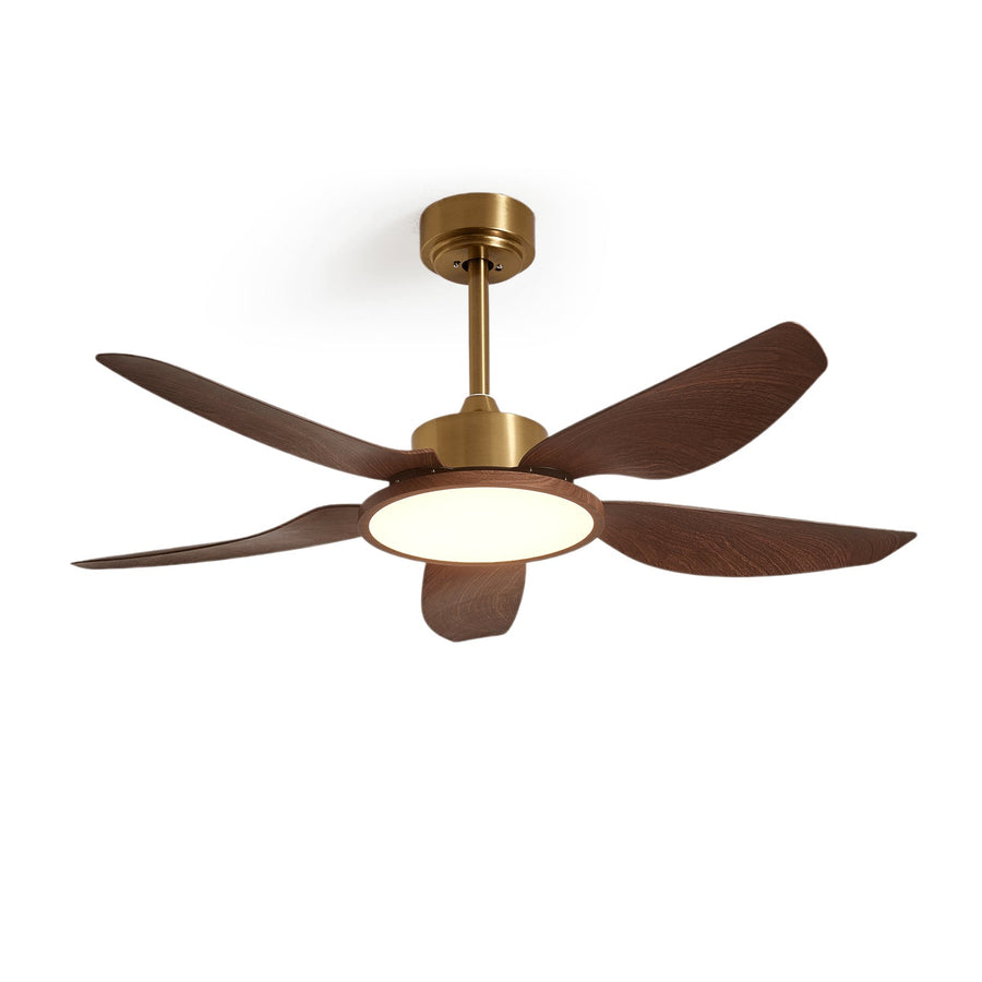 ABS Ceiling Fan Light in metal for Living Room by AUVIELIGHT