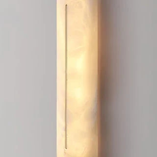 Inlaid Wall Sconce in alabaster for Hallway by AUVIELIGHT