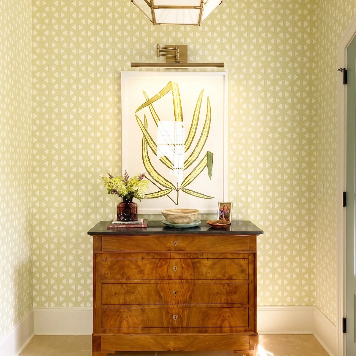 Display Linear Lamp in brass for Living Room by AUVIELIGHT