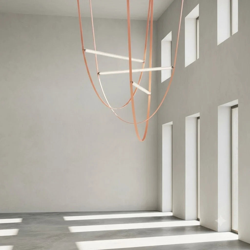 Sling Linear Pendant Light for Kitchen Island by AUVIELIGHT