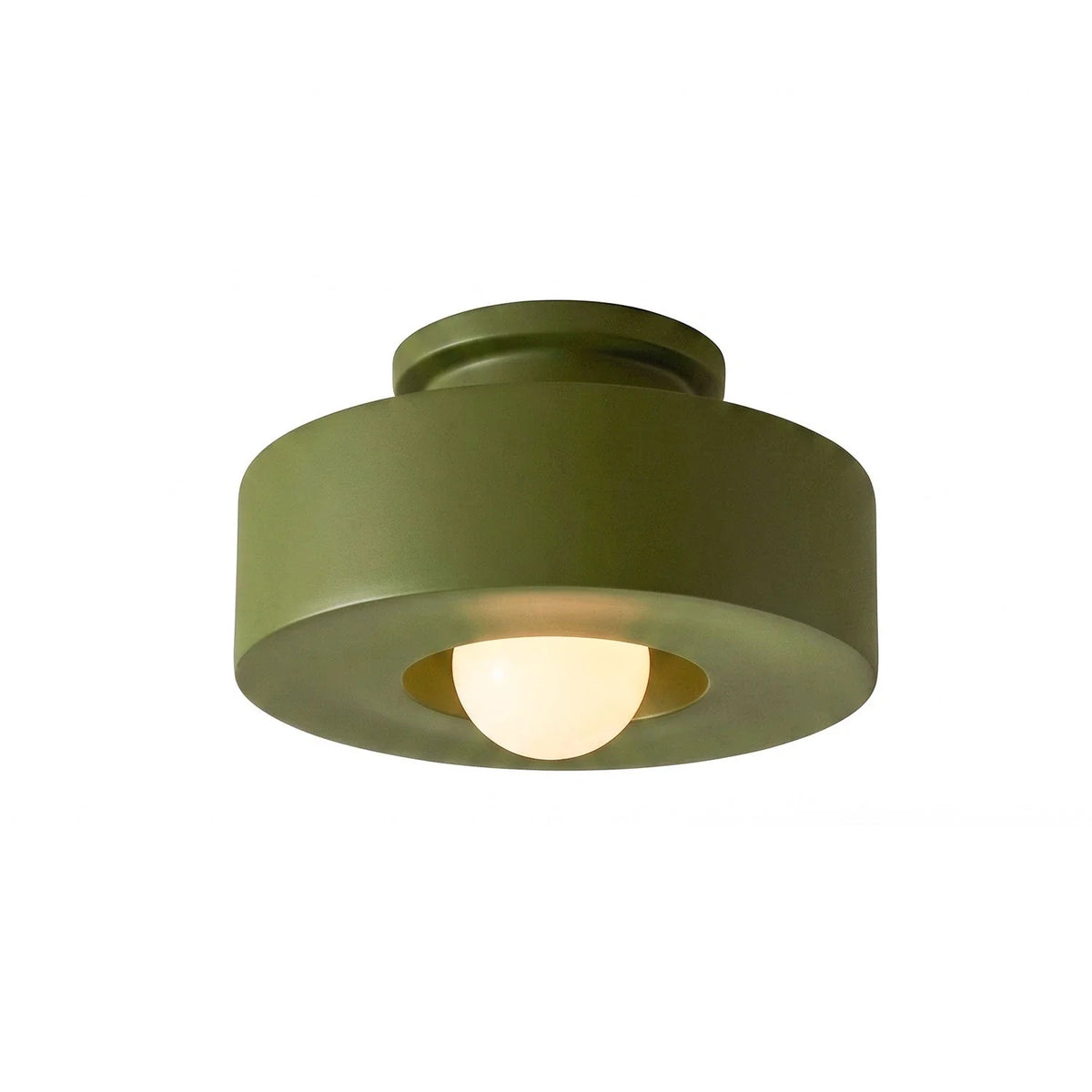 Resin Flush Mount for Low Ceilings by AUVIELIGHT
