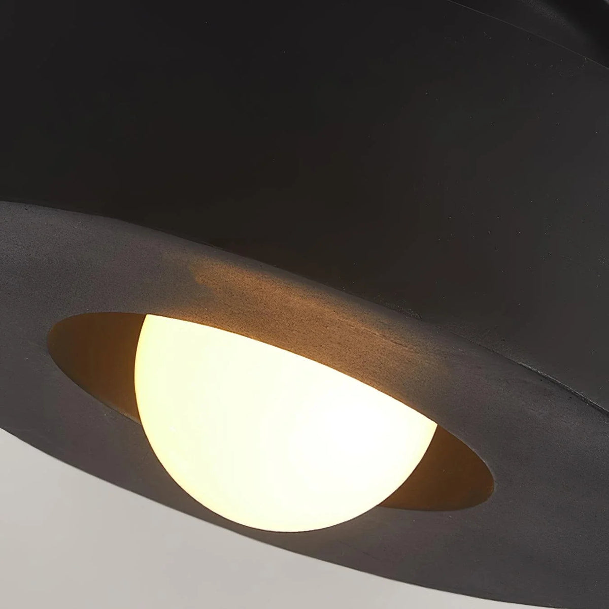Resin Flush Mount for Low Ceilings by AUVIELIGHT