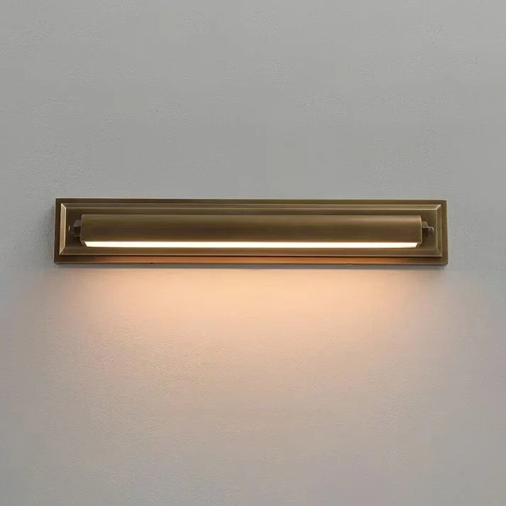 Modern Picture Light in antique brass for Living Room by AUVIELIGHT, L 60 × W 10 × H 10 cm / L 23.6″ × W 3.9″ × H 3.9″ / Antique Bronze / Warm