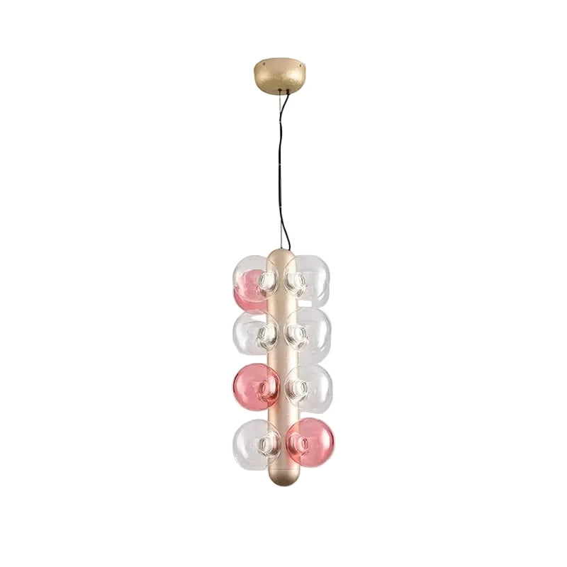 Modern Orb Chandelier in glass for Dining Room by AUVIELIGHT