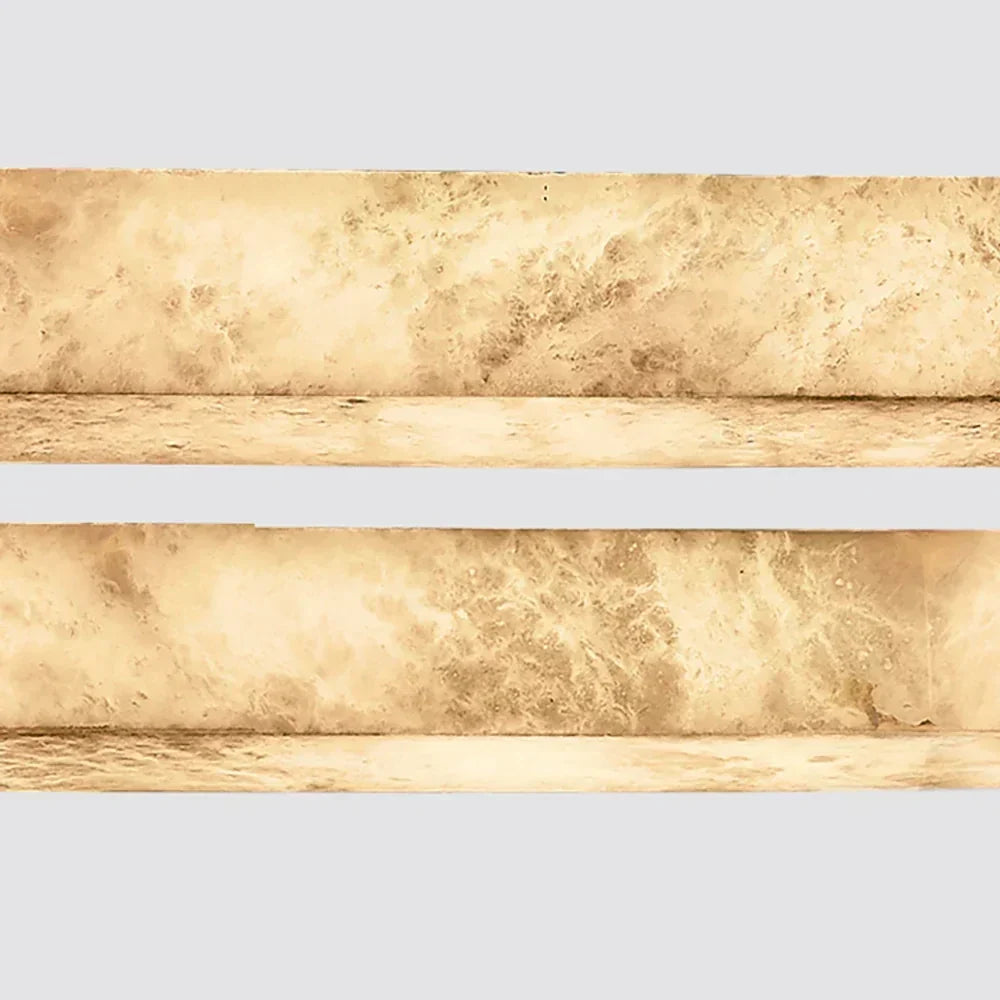 Modern Square Chandelier in alabaster for Dining Room by AUVIELIGHT