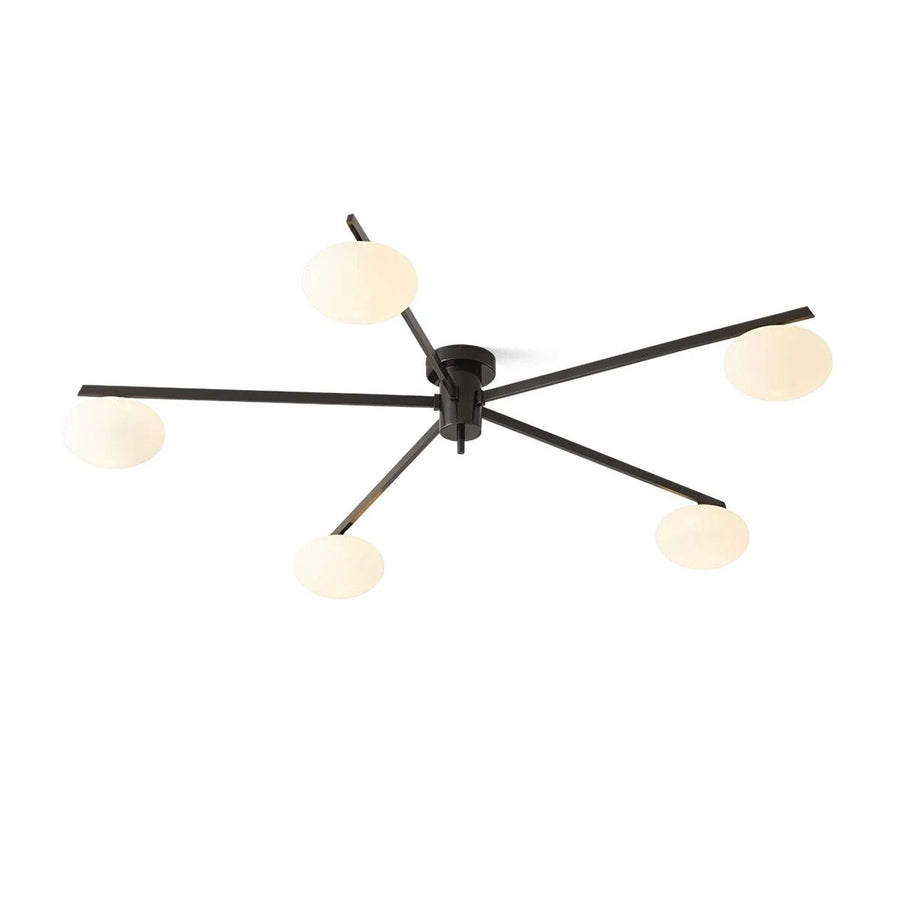 Modern Chandelier in brass for Dining Room by AUVIELIGHT