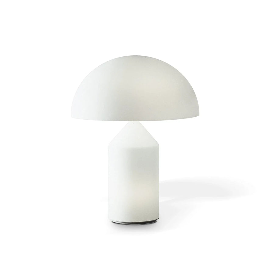 Mushroom Dome Table Lamp in glass for Living Room by AUVIELIGHT, ∅ 13.8″ x H 19.7″ / White Glass / AU plug and 7 other sizes