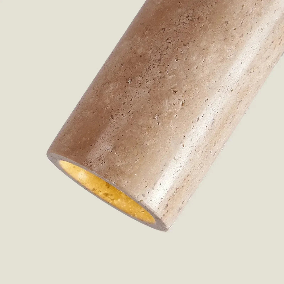 Modern Pendant Light in natural travertine for Kitchen Island by AUVIELIGHT