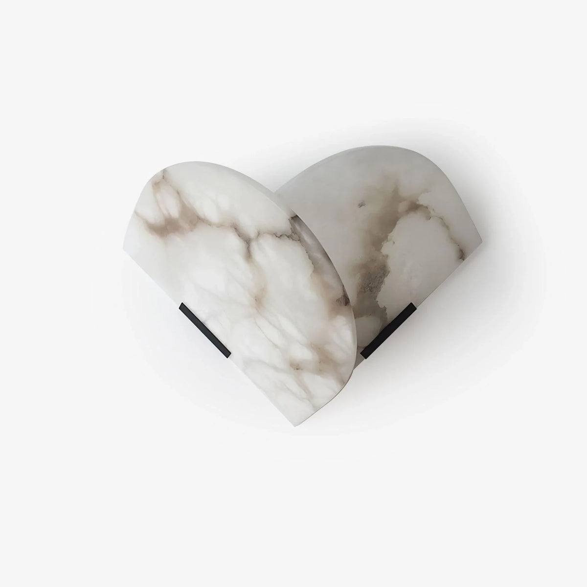 Layered Wall Light in natural stone for Hallway by AUVIELIGHT