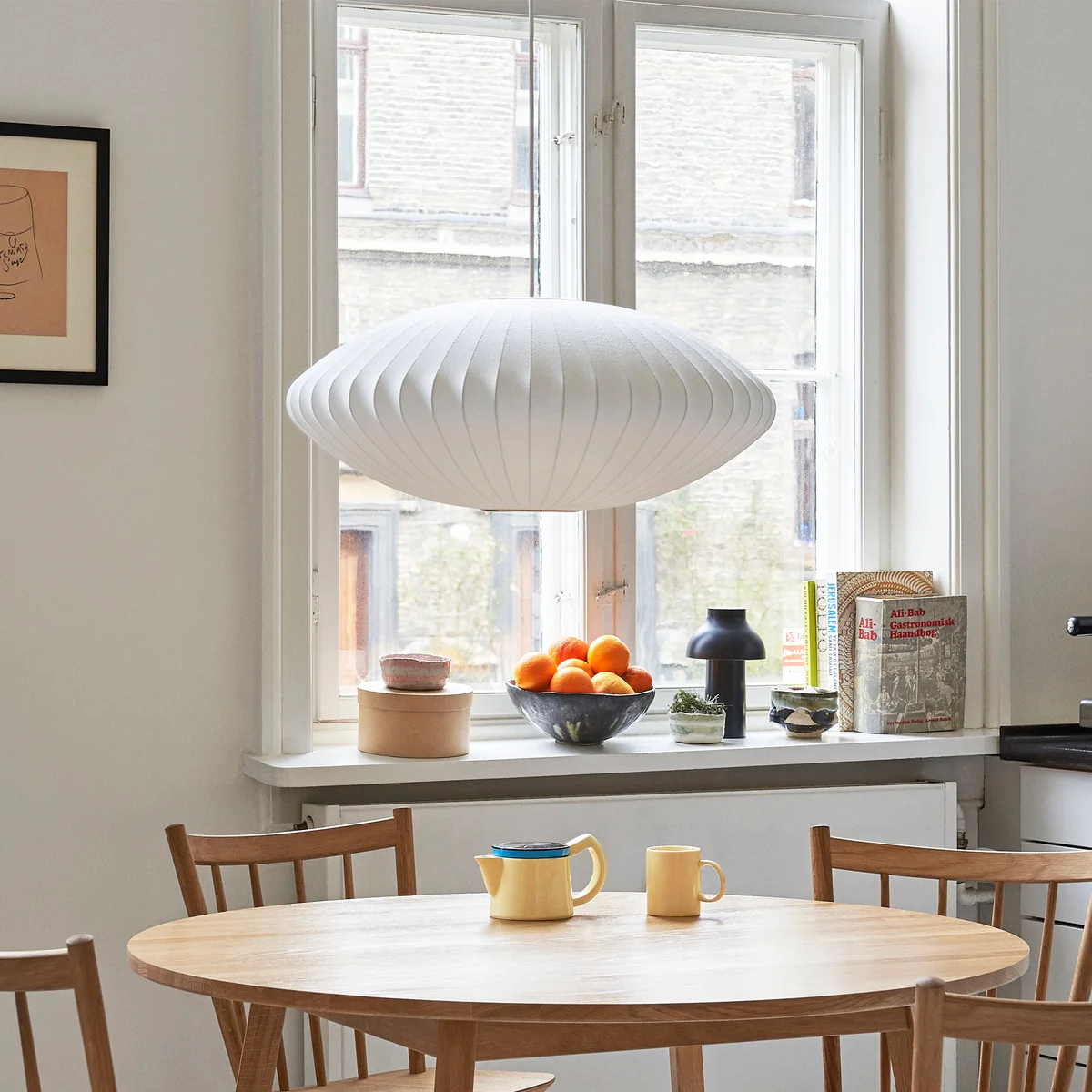Nelson Bubble Pendant Light for Kitchen Island by AUVIELIGHT