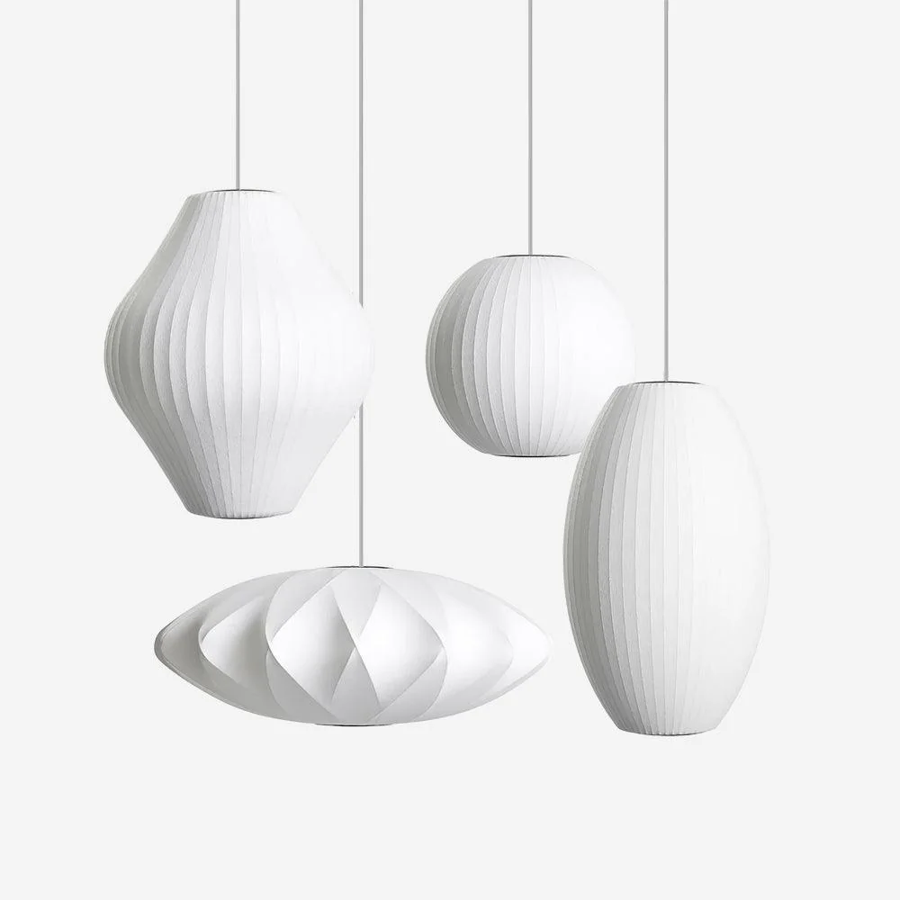 Nelson Bubble Pendant Light for Kitchen Island by AUVIELIGHT
