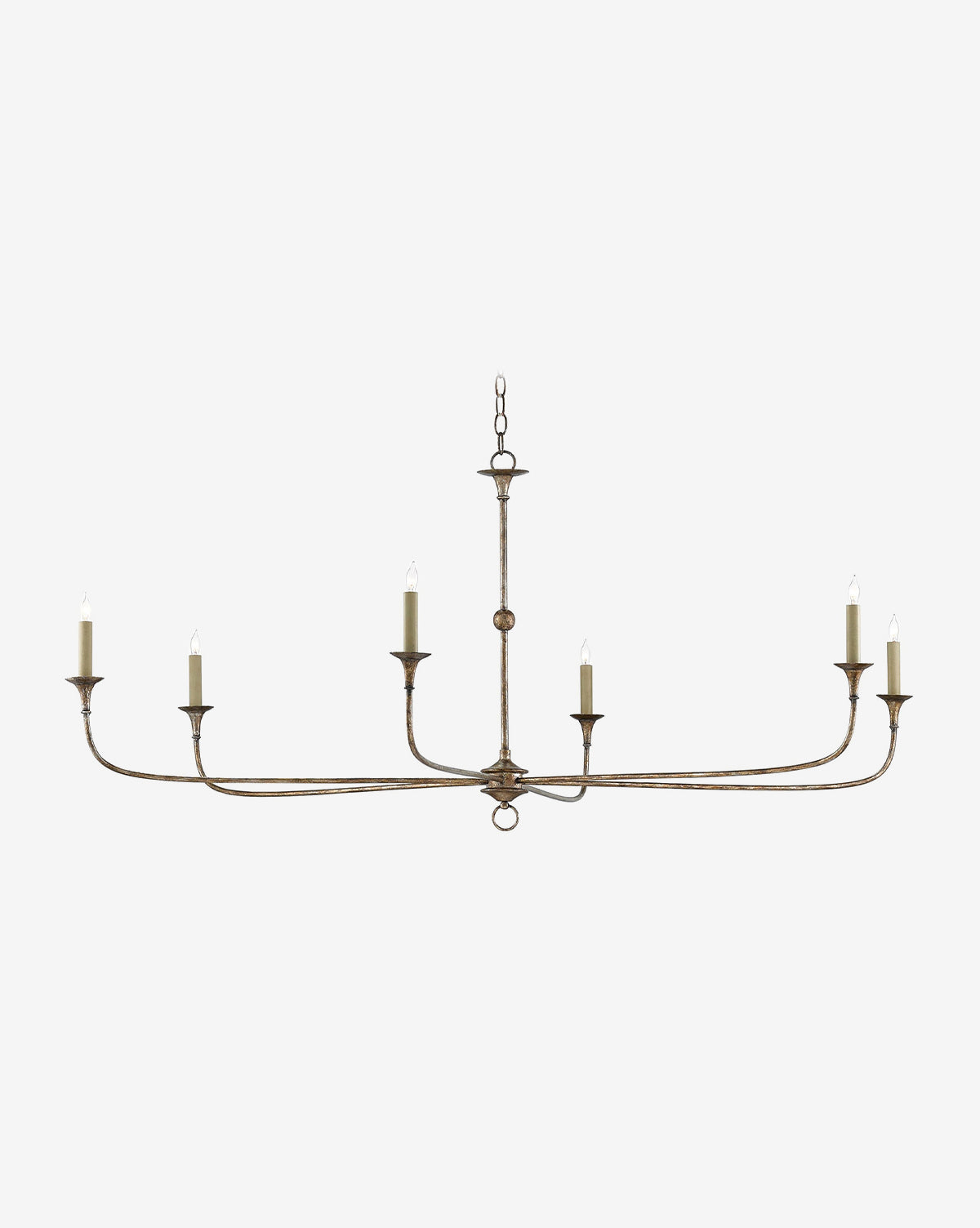 Nottaway Chandelier for Dining Room by AUVIELIGHT, Dia 154cm x H 65cm / ∅ 60.6″ x H 25.6″ / Bronze