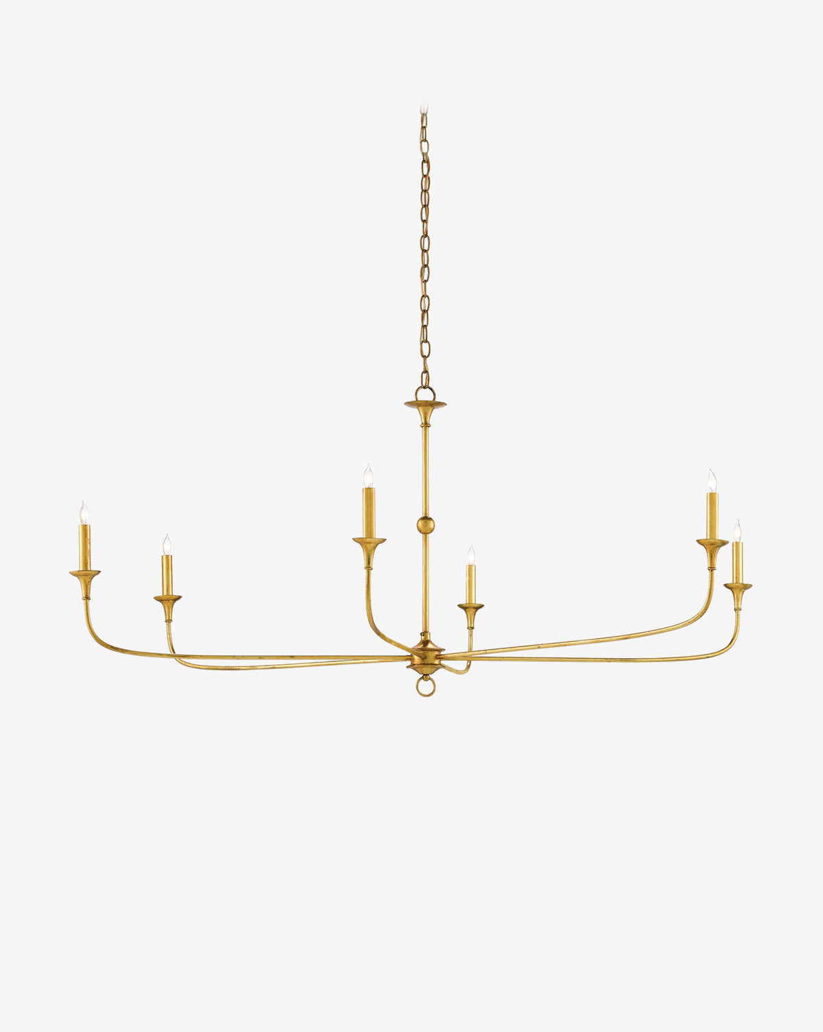 Nottaway Chandelier for Dining Room by AUVIELIGHT, Dia 154cm x H 65cm / ∅ 60.6″ x H 25.6″ / Gold