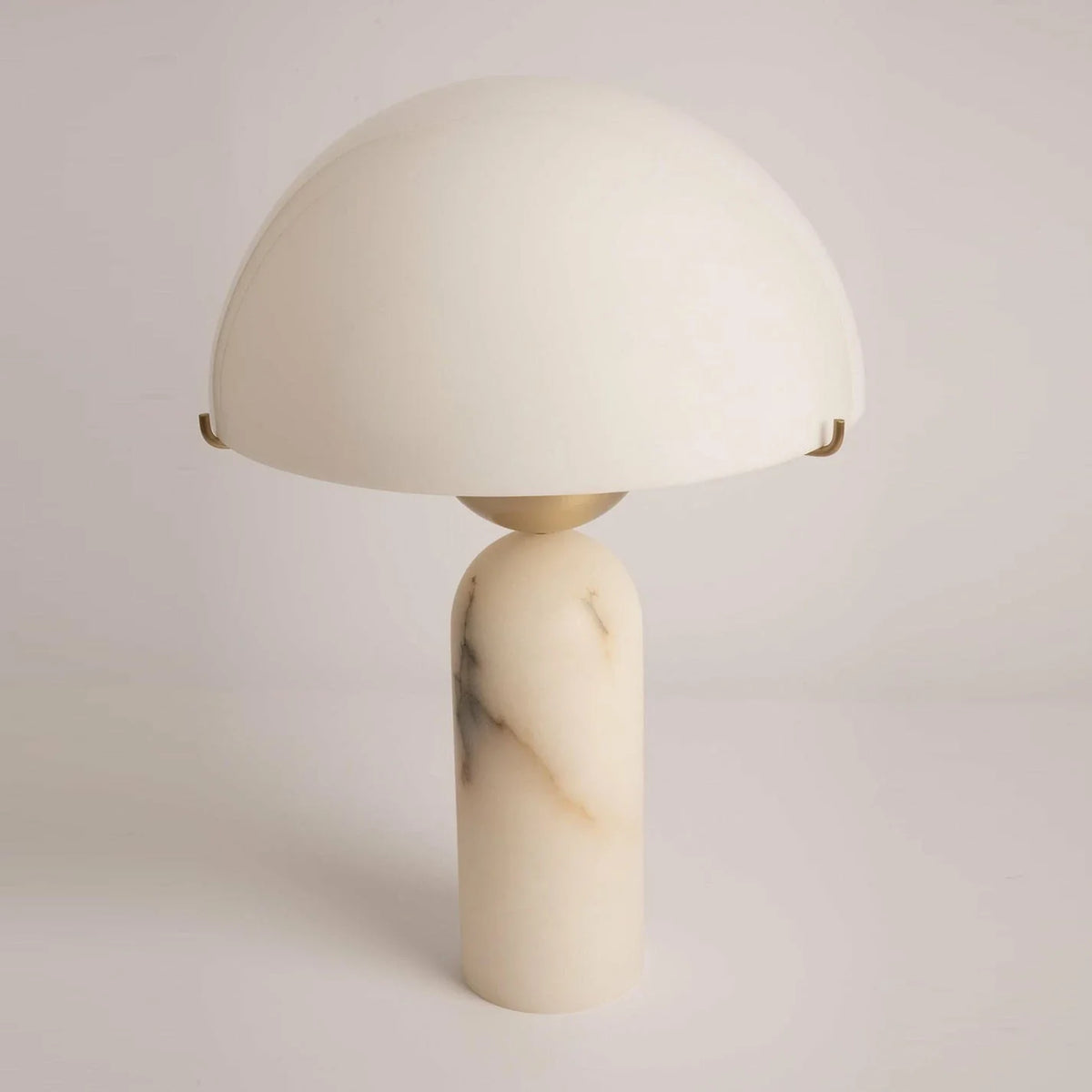 Nova Lamp in alabaster for Living Room by AUVIELIGHT, ∅ 11.8″ x H 17.7″ / White Alabaster / AU plug and 3 other sizes
