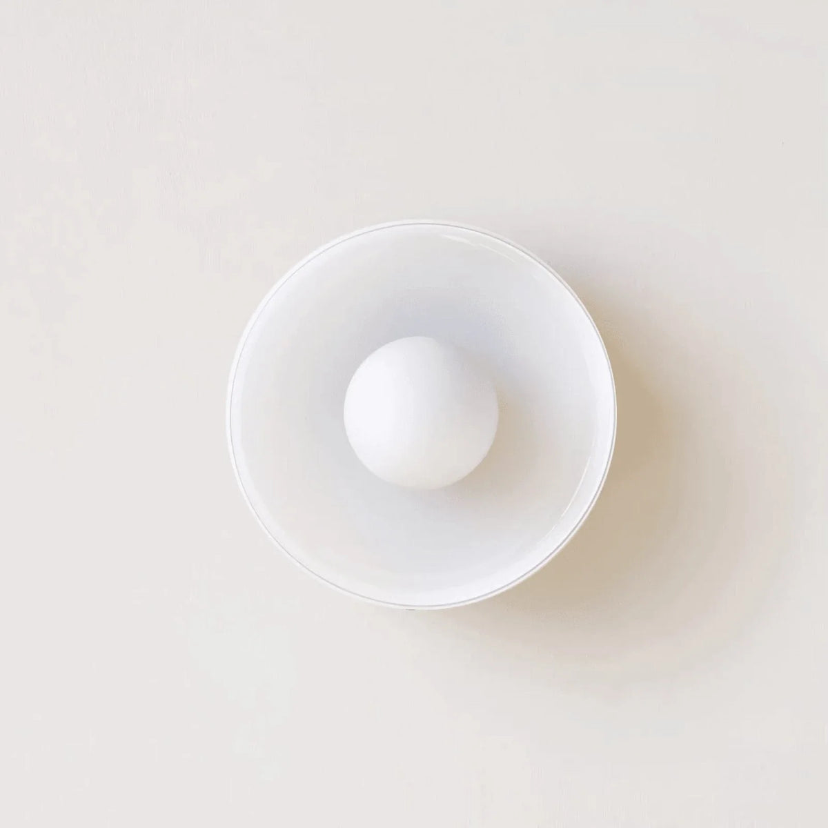 Orange Drum Flush Mount in metal for Low Ceilings by AUVIELIGHT