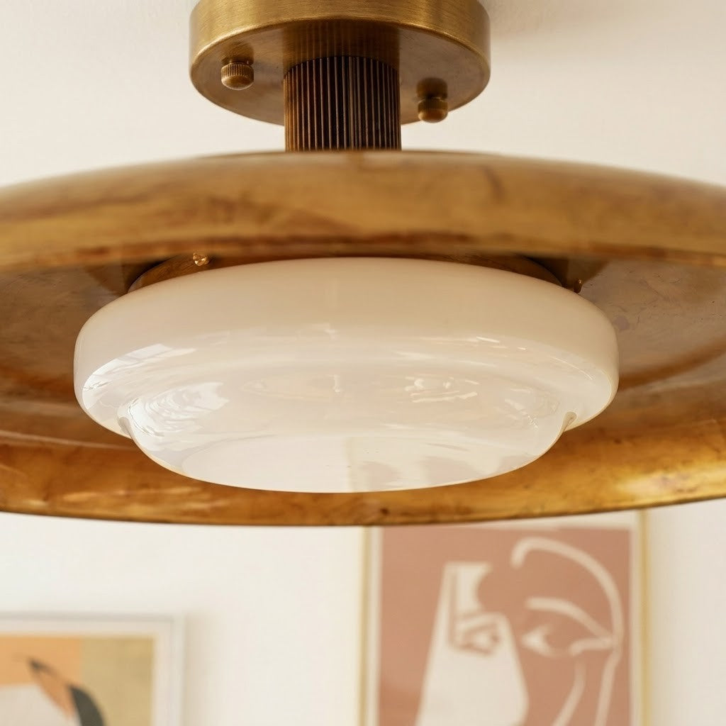 Orbital Dome Ceiling Light for Living Room by AUVIELIGHT